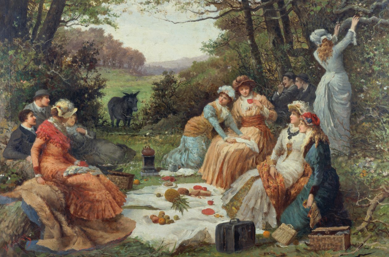 En picnic af V. Chavigny