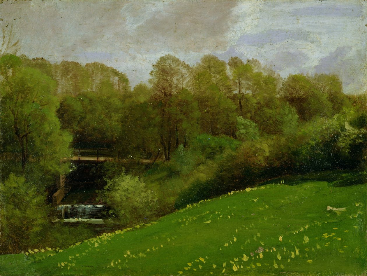 Eng og skov, 1895 af Valentin Ruths