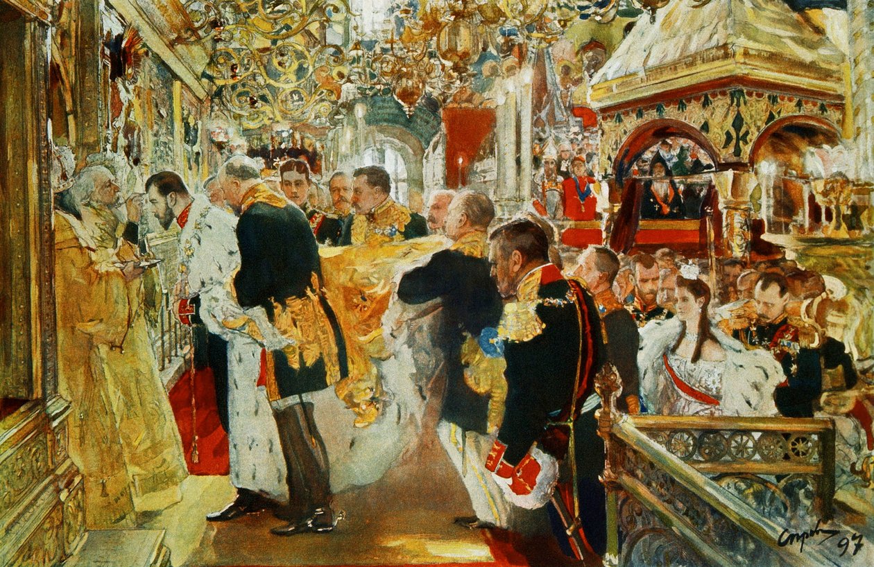 Емперор Николай Александрович af Valentin Aleksandrovich Serov