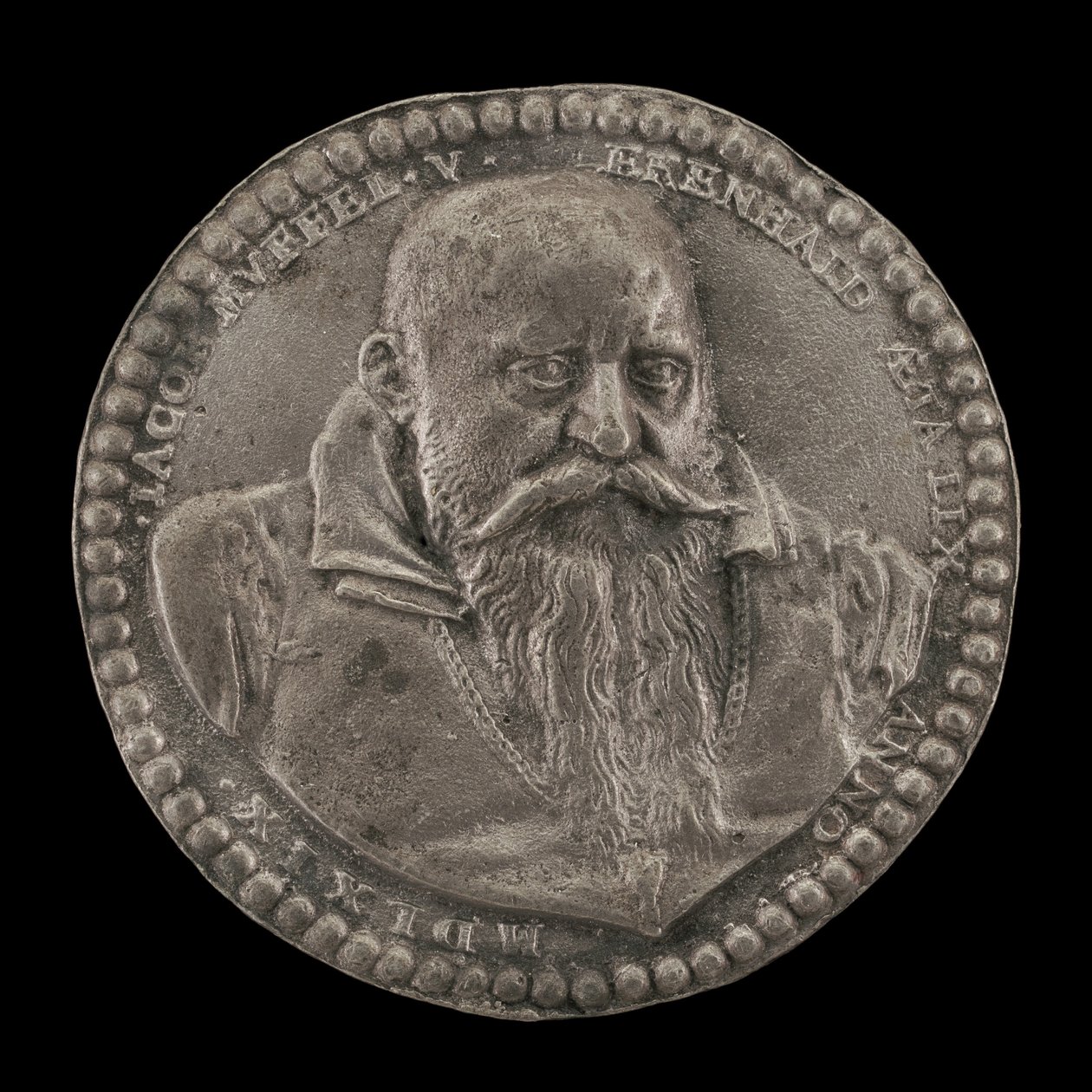 Jakob Muffel, 1509-1569, patricier af Nürnberg, 1569. af Valentin Maler