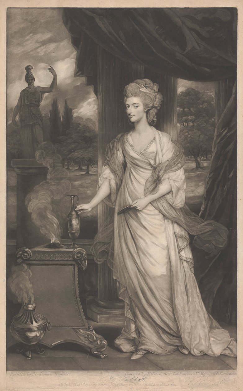 Lady Talbot af Valentine Green