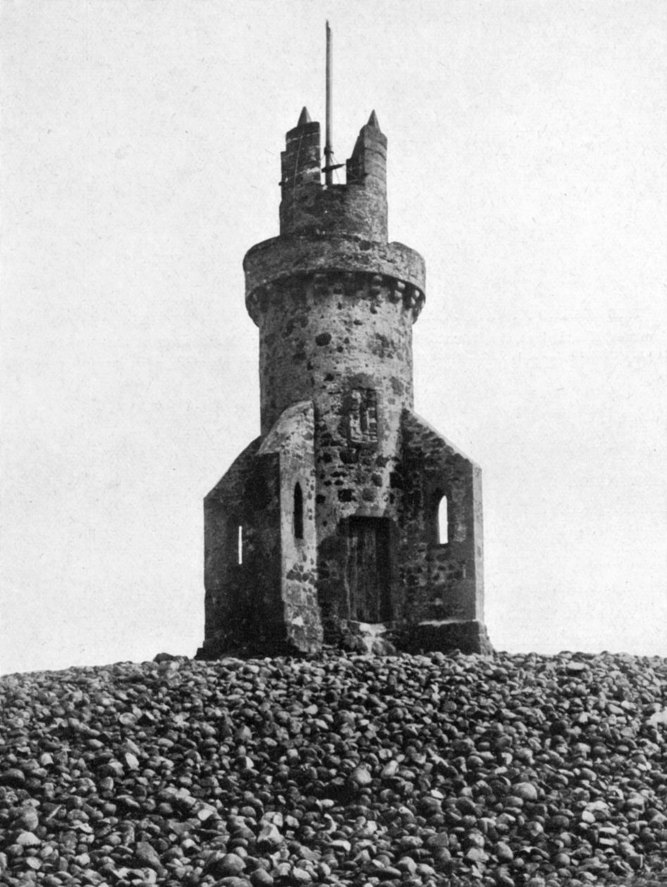 Johnston Tower, Laurencekirk, Aberdeenshire, Skotland, 1924-1926. af Valentine and Sons Ltd