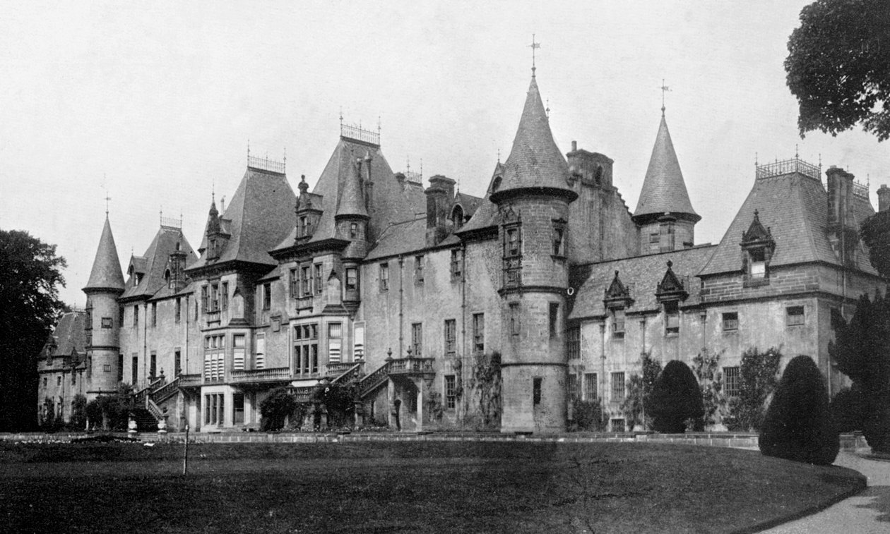 Callendar House, Falkirk, Skotland, 1924-1926. af Valentine and Sons Ltd