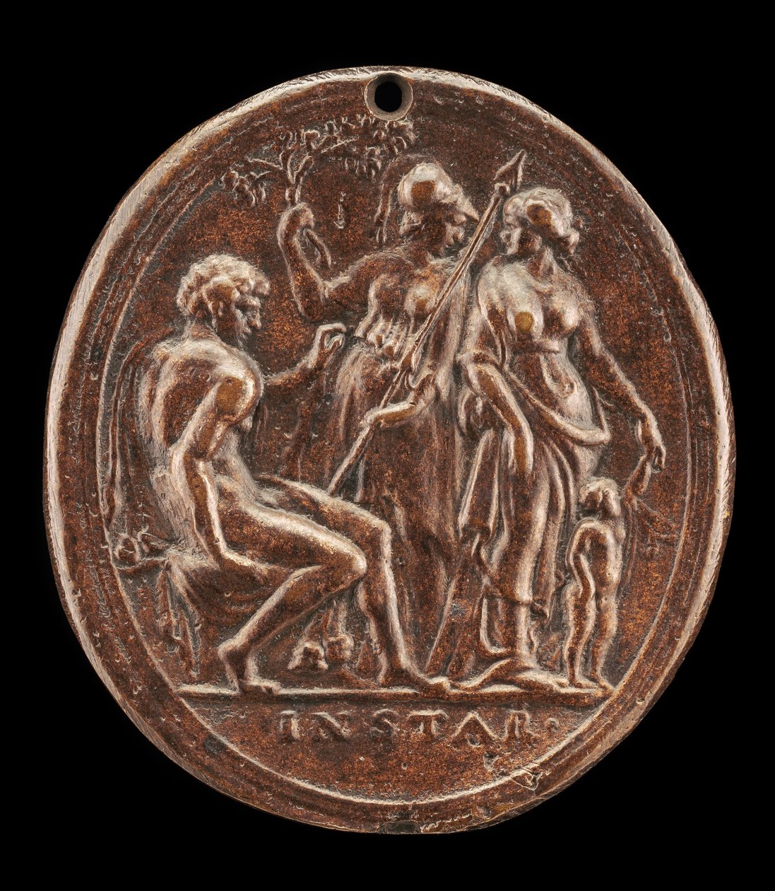 Herkules mellem Minerva og Venus. af Valerio Belli
