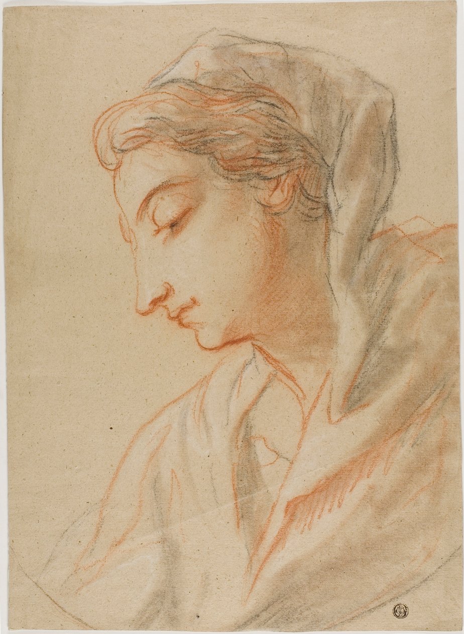 Profil Buste of Woman af Valerio Castello