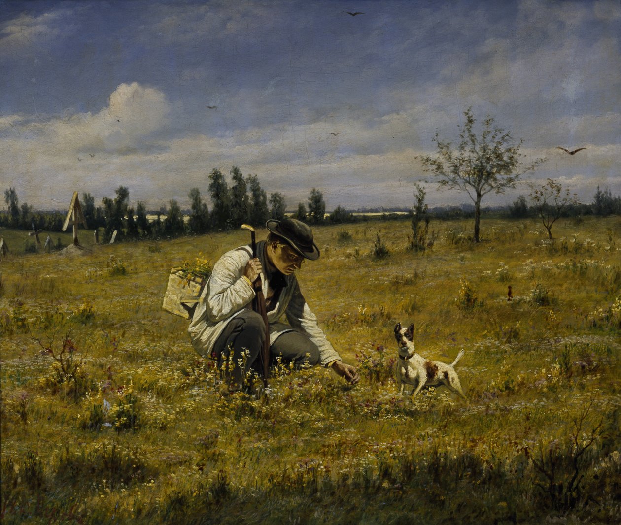 Botaniker, 1874 af Vasili Grigorevich Perov