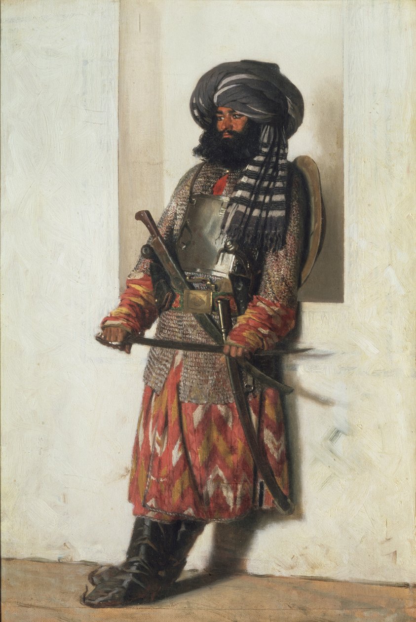 En afghaner, 1870 af Vasili Vasilievich Vereshchagin