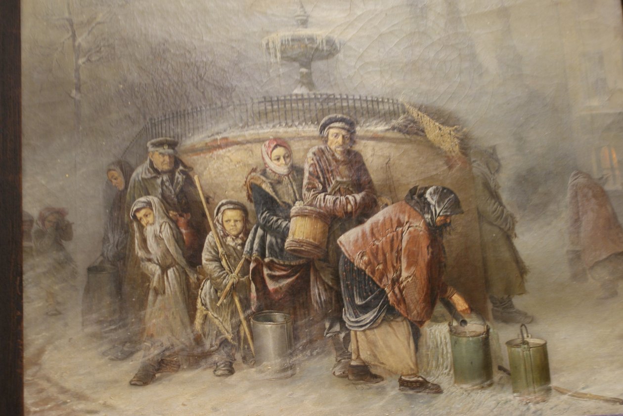 V. Perov. Ocherednaya g bassejna af Vasili Grigorevich Perov