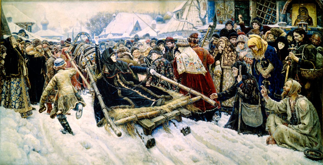 Boyarynya Morozova, 1887. af Vasily Surikov
