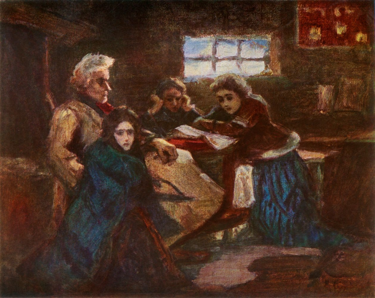 Menshikov i Berezovo og studier, 1881, 1965. af Vasily Surikov