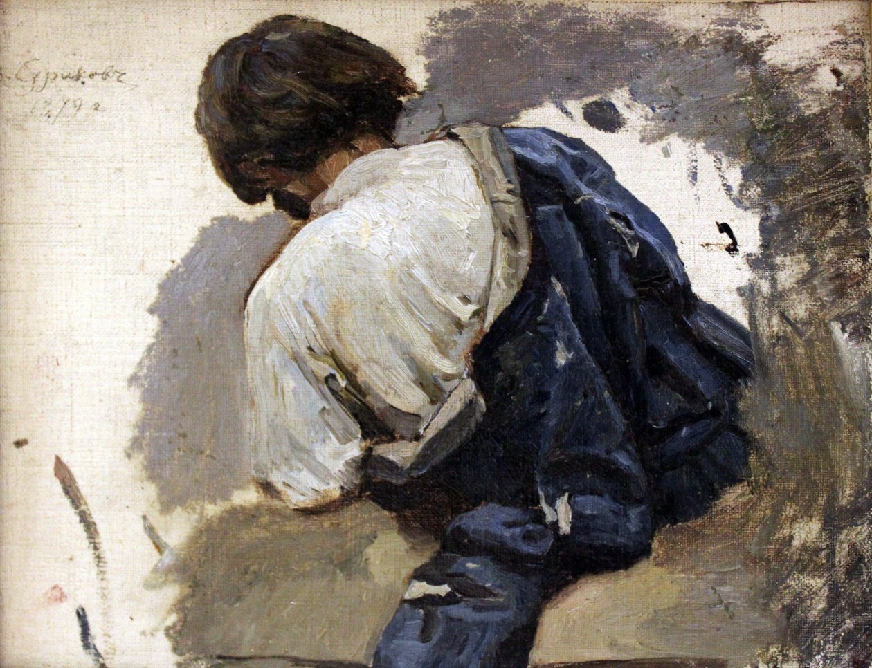 Streltsy i den blå kaftan af Vasily Surikov