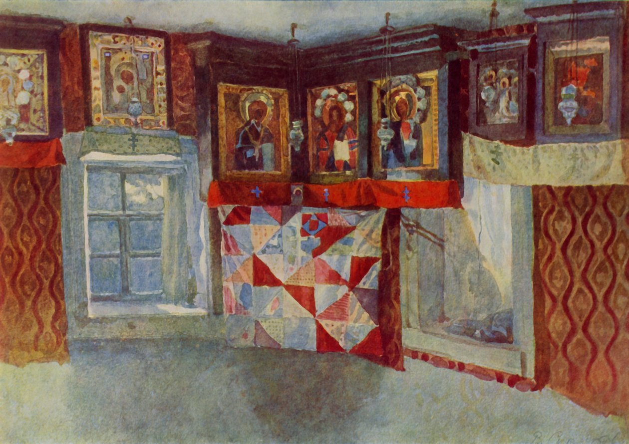 Landsbykapellet, 1880-1889, 1965. af Vasily Surikov