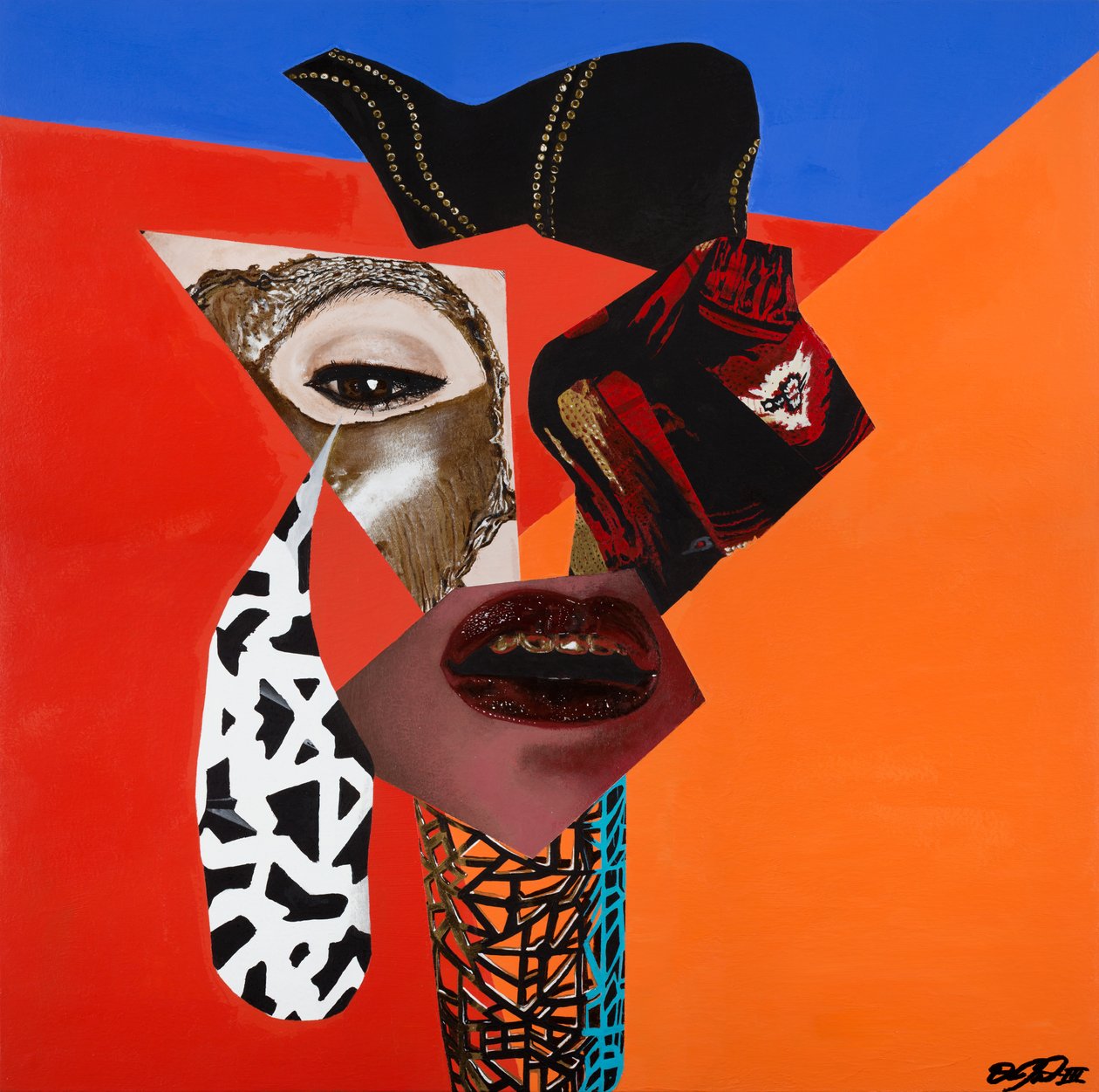 Brilliant Dope, 2014 (Akryl) af Vaskeen Vaskeen