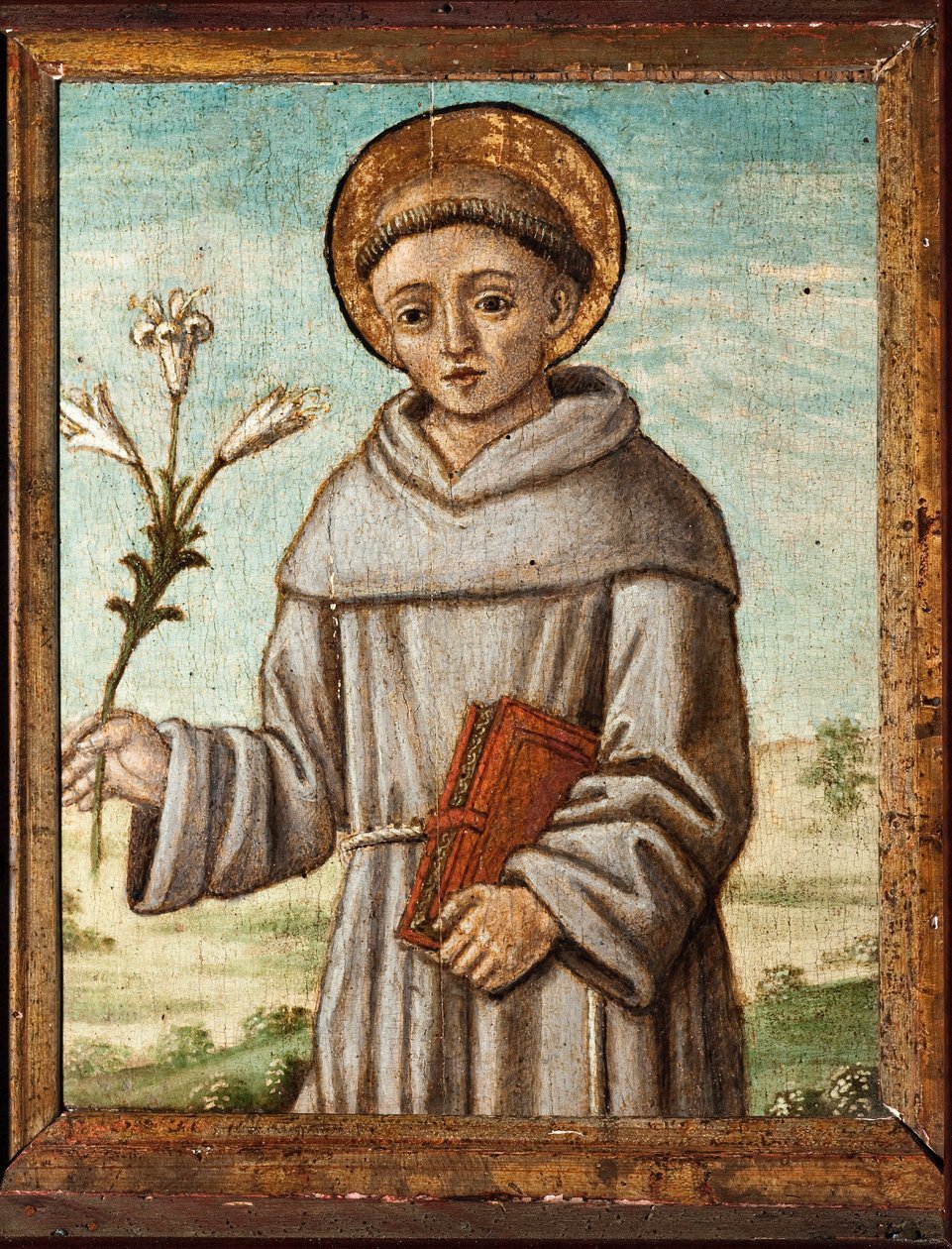 Sankt Antonius af Padova (maleri af Venetian School