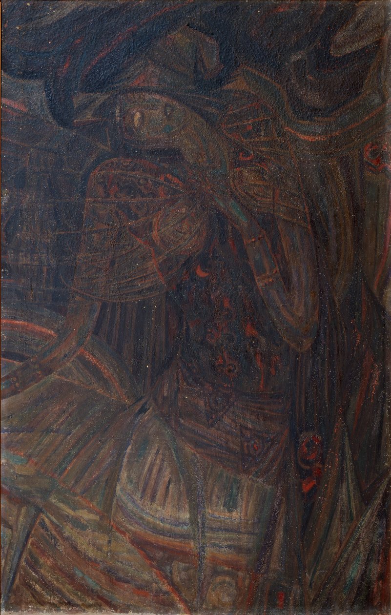 Kunstnerens vej, 1923 af Vera Vladimirovna Khlebnikova