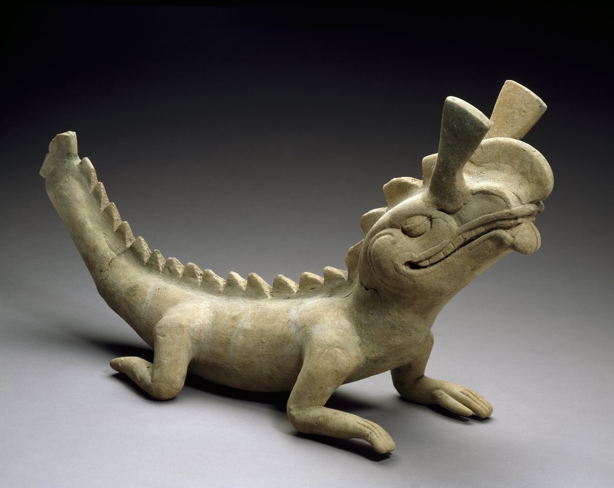 Iguana, 600-900 AD (keramik) af Veracruz Veracruz
