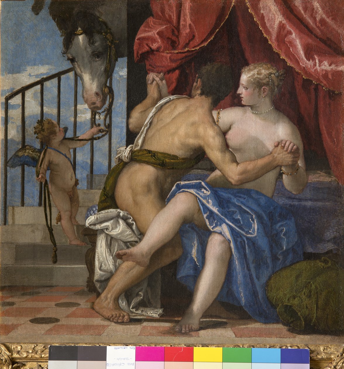 Venus og Mars, ca. 1575-80 af Veronese