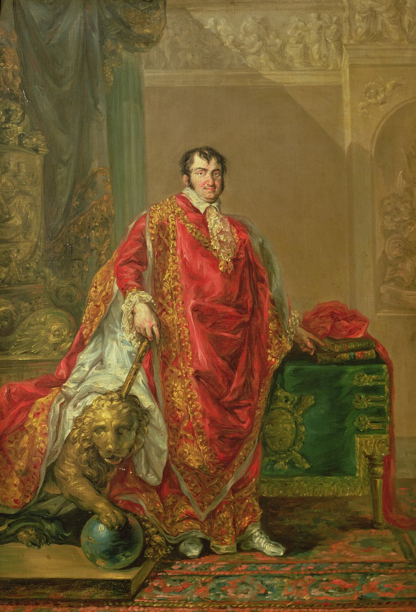 Portræt af Ferdinand VII (1784-1833) 1808-11 af Vicente Lopez y Portana