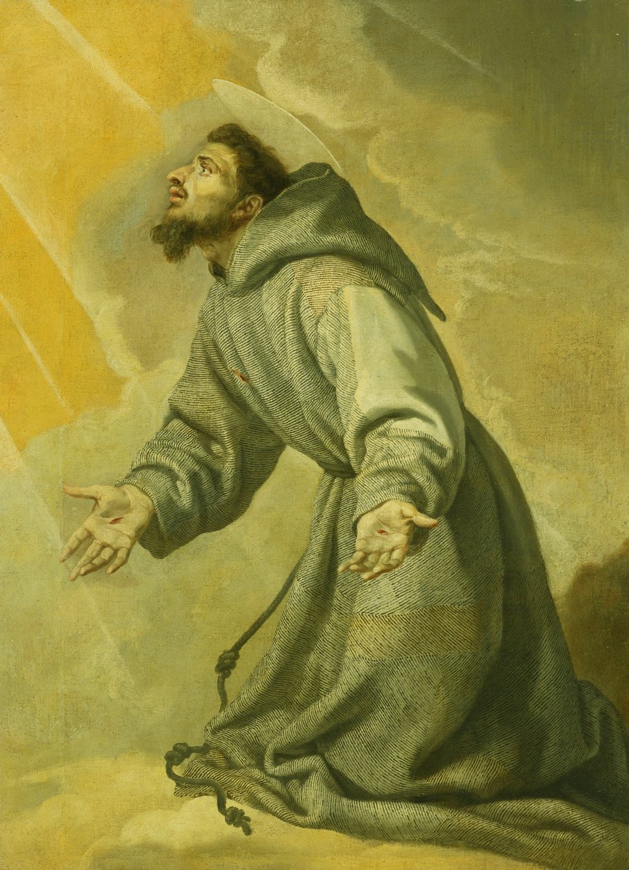 Saint Francis modtager Stigmata, af Vicente Carducho