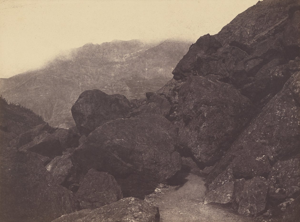 [Kampesten nær Gavarnie] af Vicomte Joseph de Vigier