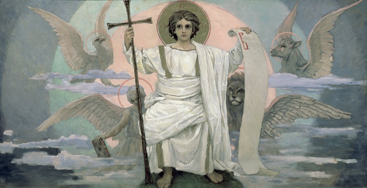 Guds søn - Guds ord, 1885-96 af Victor Mikhailovich Vasnetsov