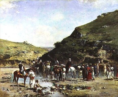 Ved Vandet af Victor Pierre Huguet
