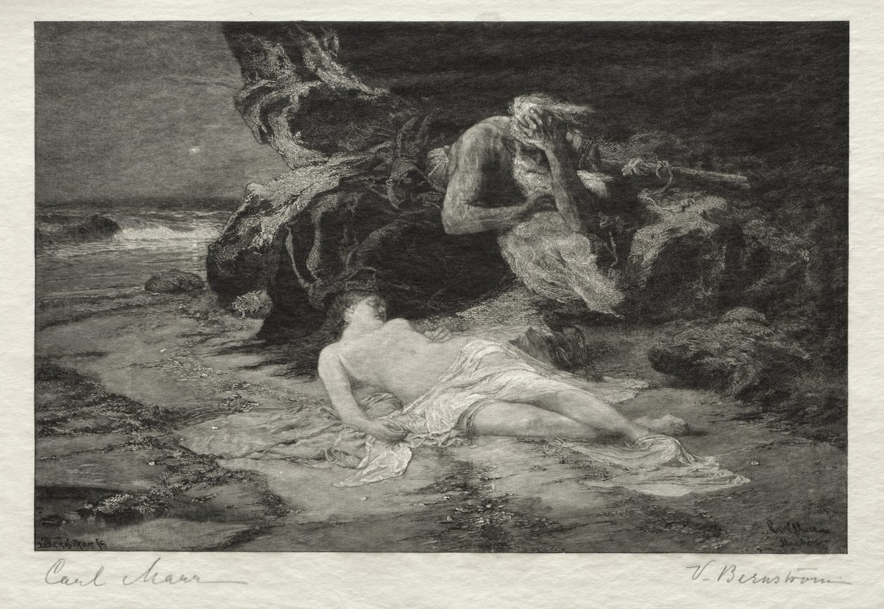 Livets mysterium, 1887. af Victor Bernstrom
