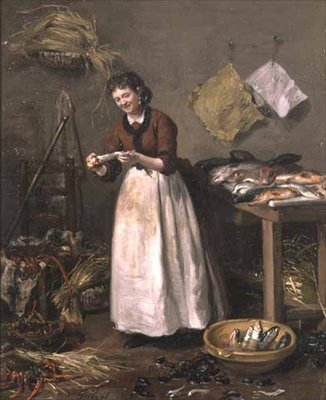 Fiskekone af Victor Gabriel Gilbert
