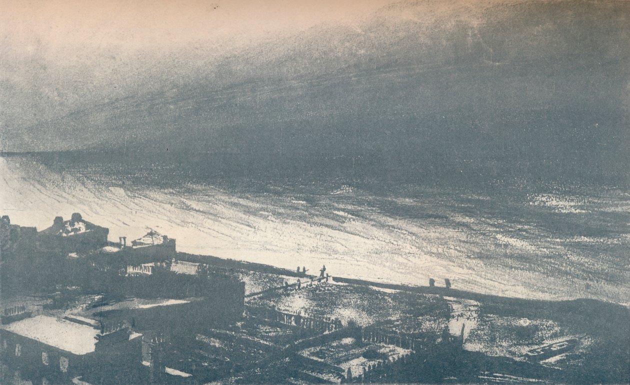 Avant La Tempete, c1855 af Victor Hugo