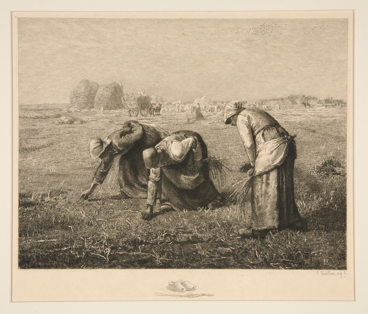 Les glaneuses (The Reapers) af Victor Louis Focillon