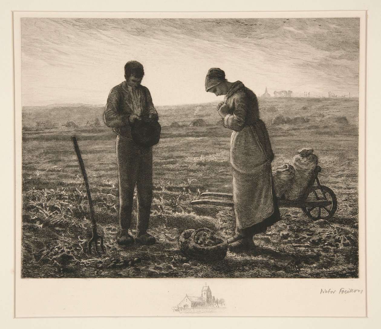 Angelus af Victor Louis Focillon