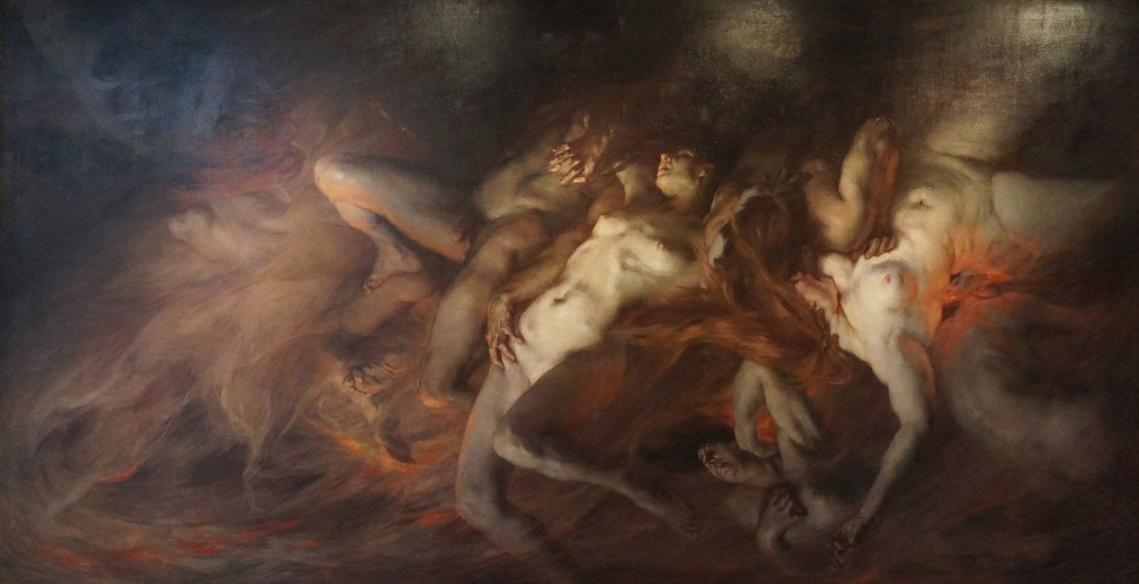 De vellystige, 1889. af Victor Prouvé