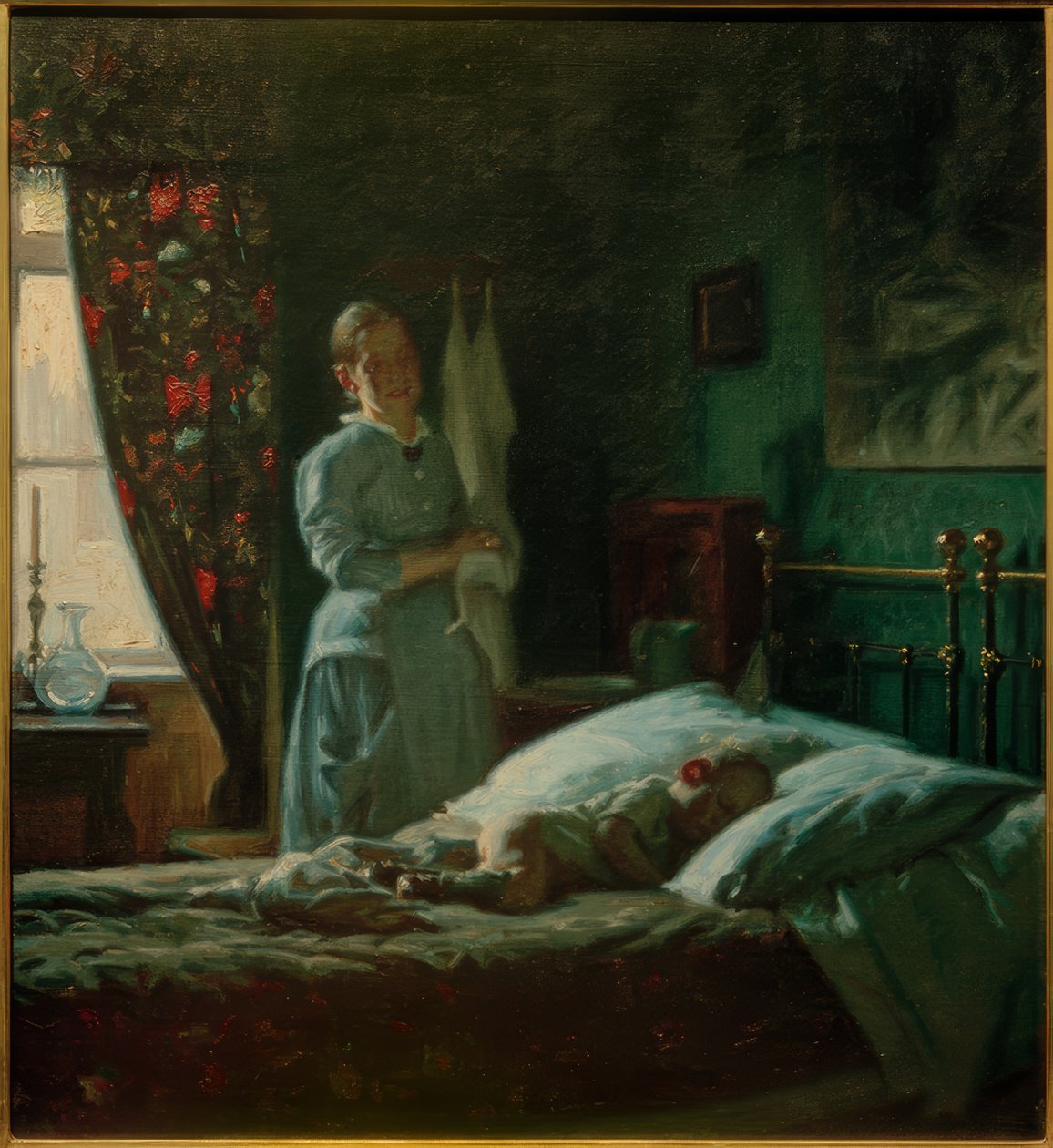 Soveværelse scene af Viggo Johansen