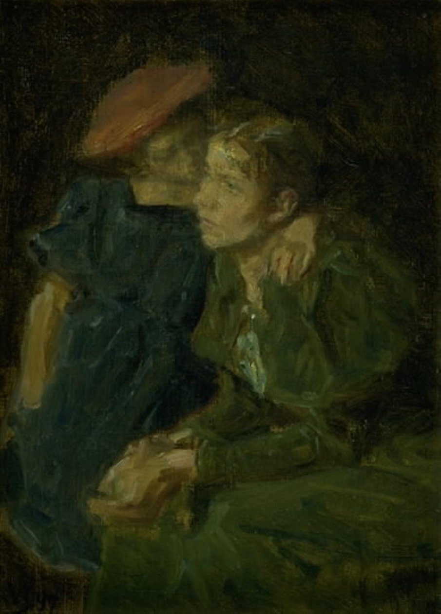 Nanna og hendes moder af Viggo Johansen