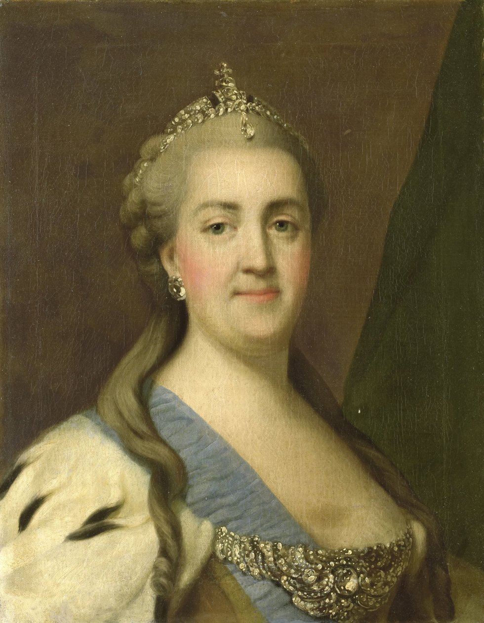 Catherine II (1729-96), kejserinde af Rusland af Vigilius Erichsen