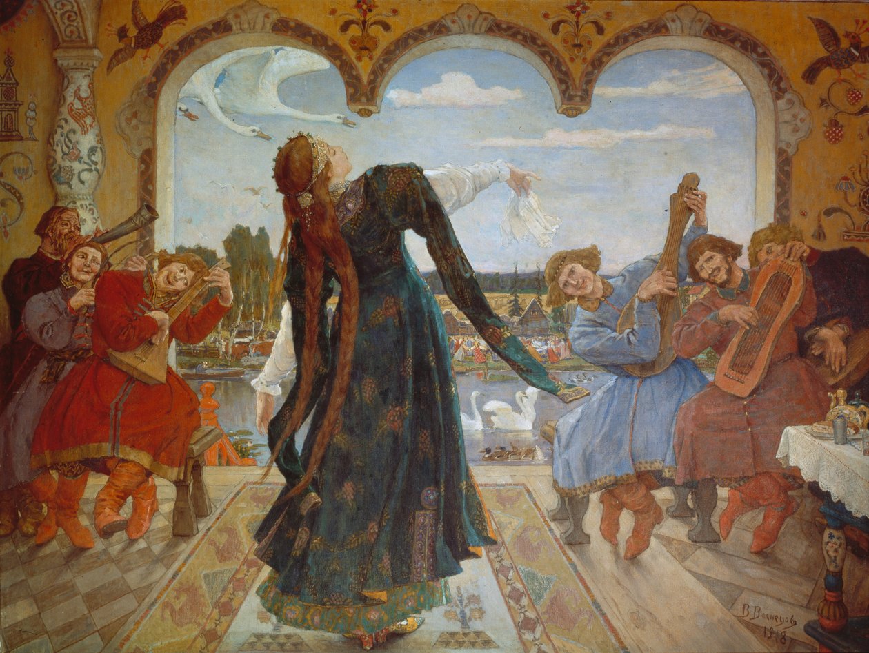 Frøprinsessen, 1901-1918 af Viktor Mikhaylovich Vasnetsov