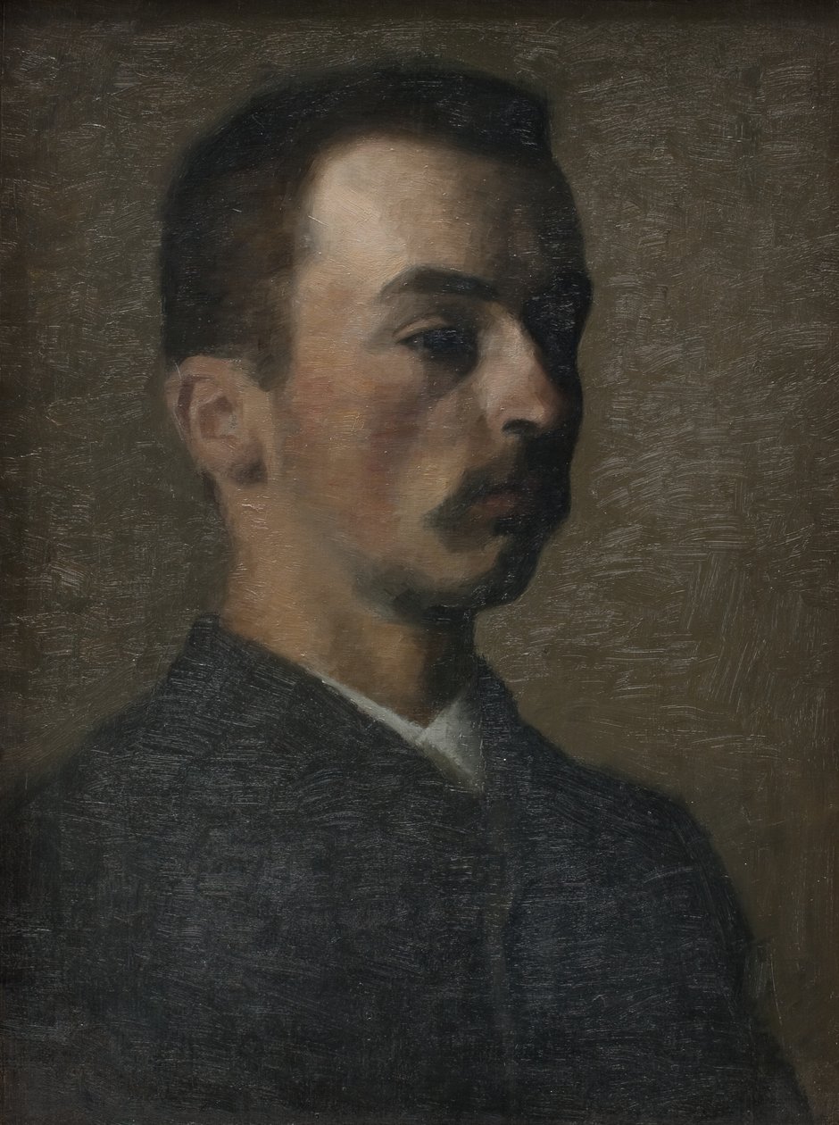 Selvportræt af Vilhelm Hammershøi