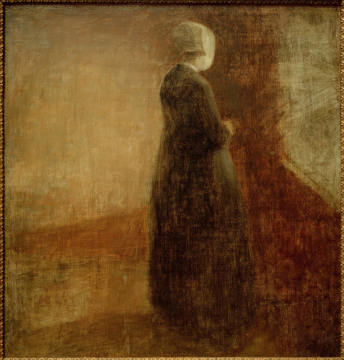Gammel dame af Vilhelm Hammershoi