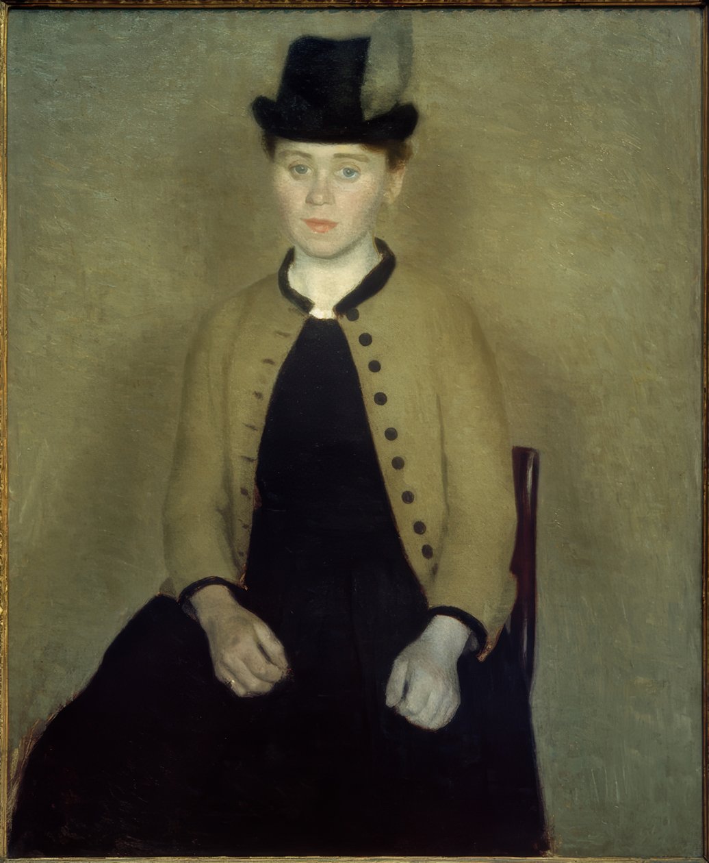 hvis stud af Vilhelm Hammershoi