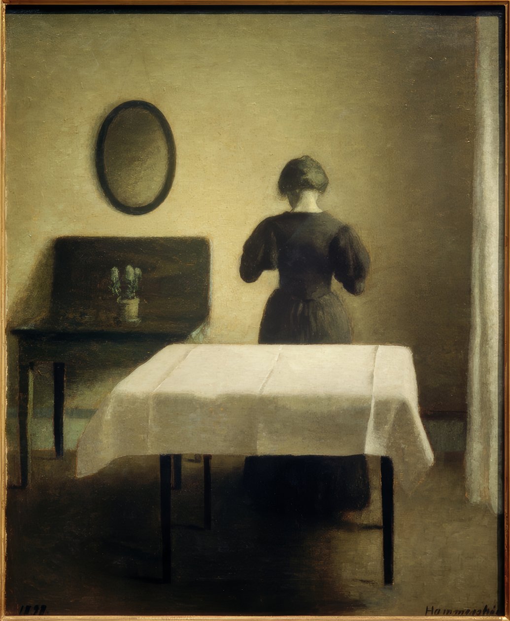 Interiør, 1898 af Vilhelm Hammershoi