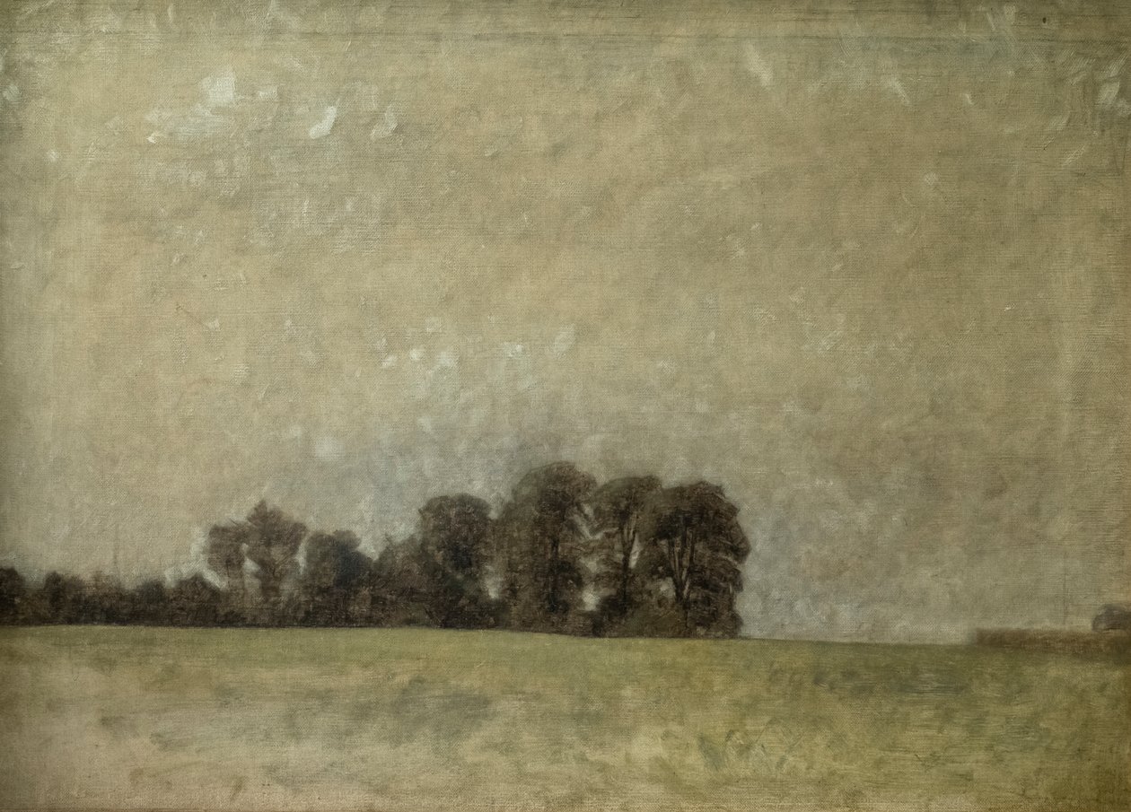 Landscape, 1909dani af Vilhelm Hammershoi