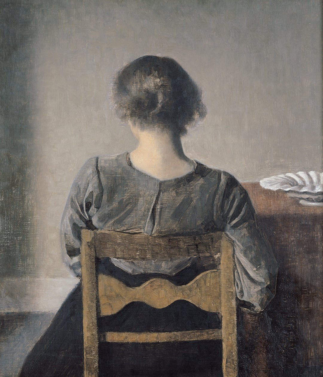Hvile af Vilhelm Hammershoi