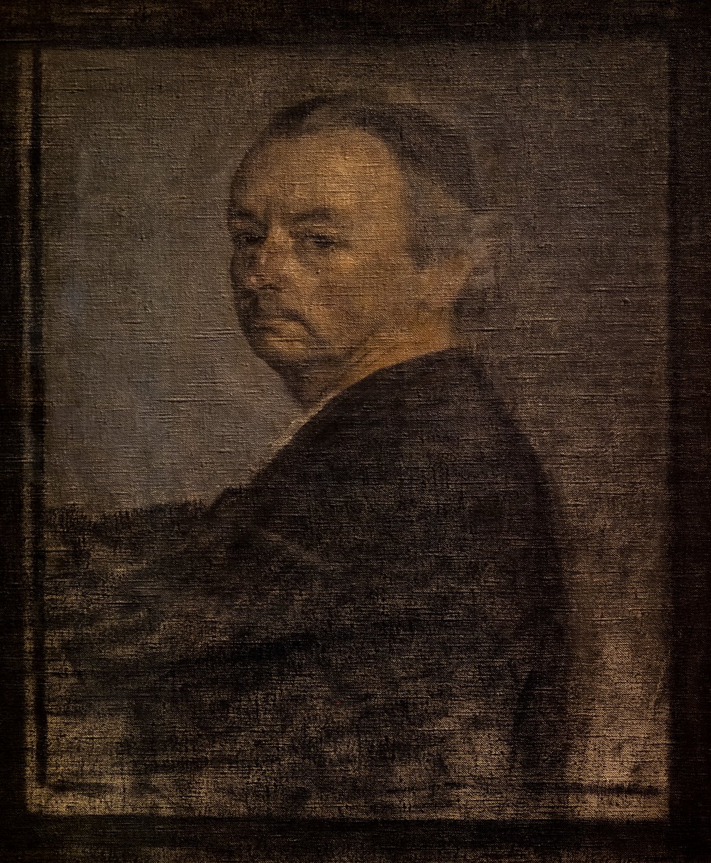 Selvportræt af Vilhelm Hammershoi