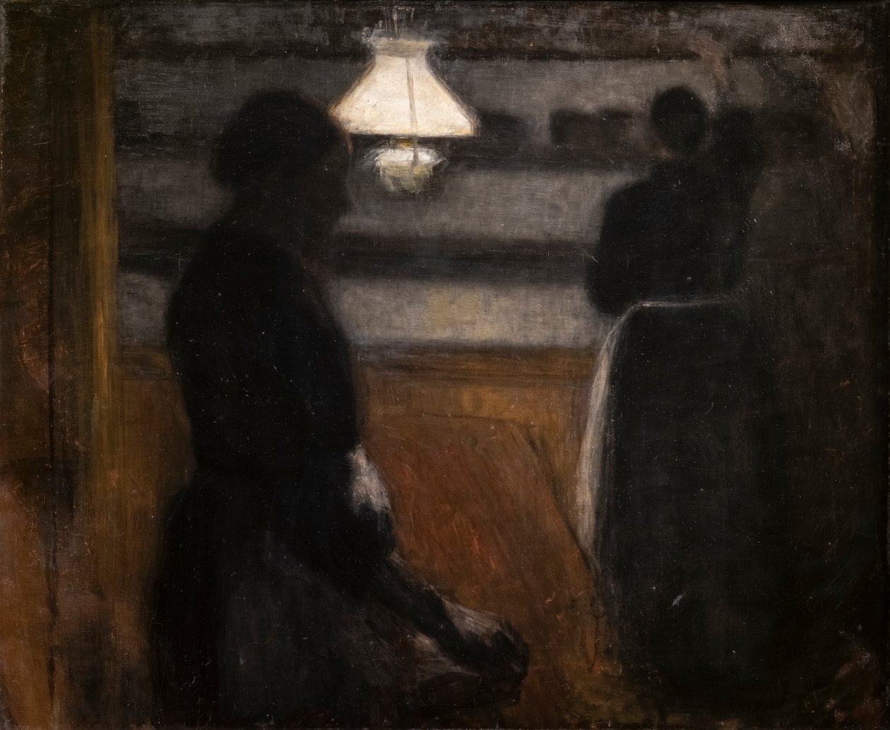 Bageriet af Vilhelm Hammershoi