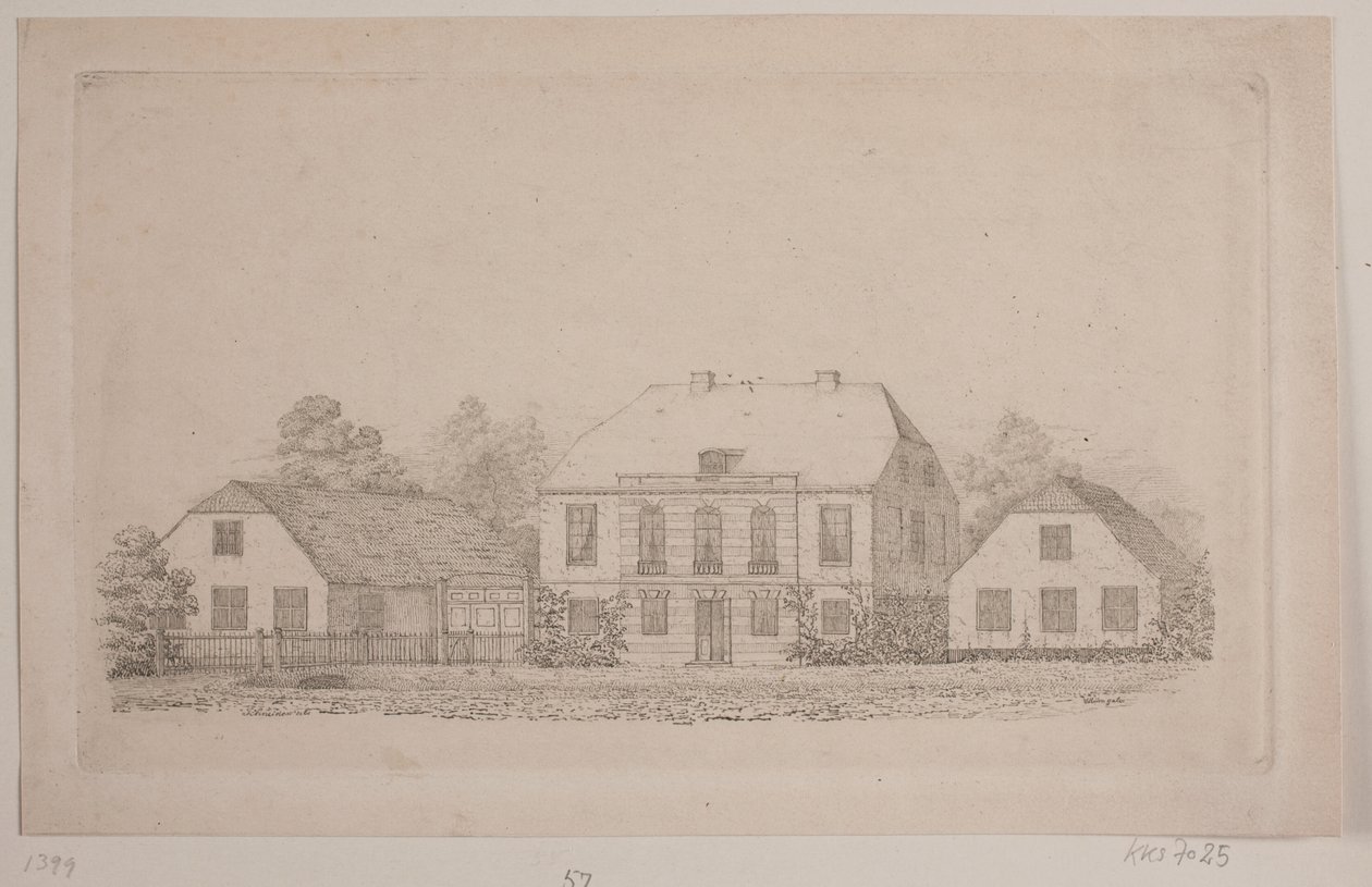 En villa i Frederiksberg Alle af Vilhelm Kyhn
