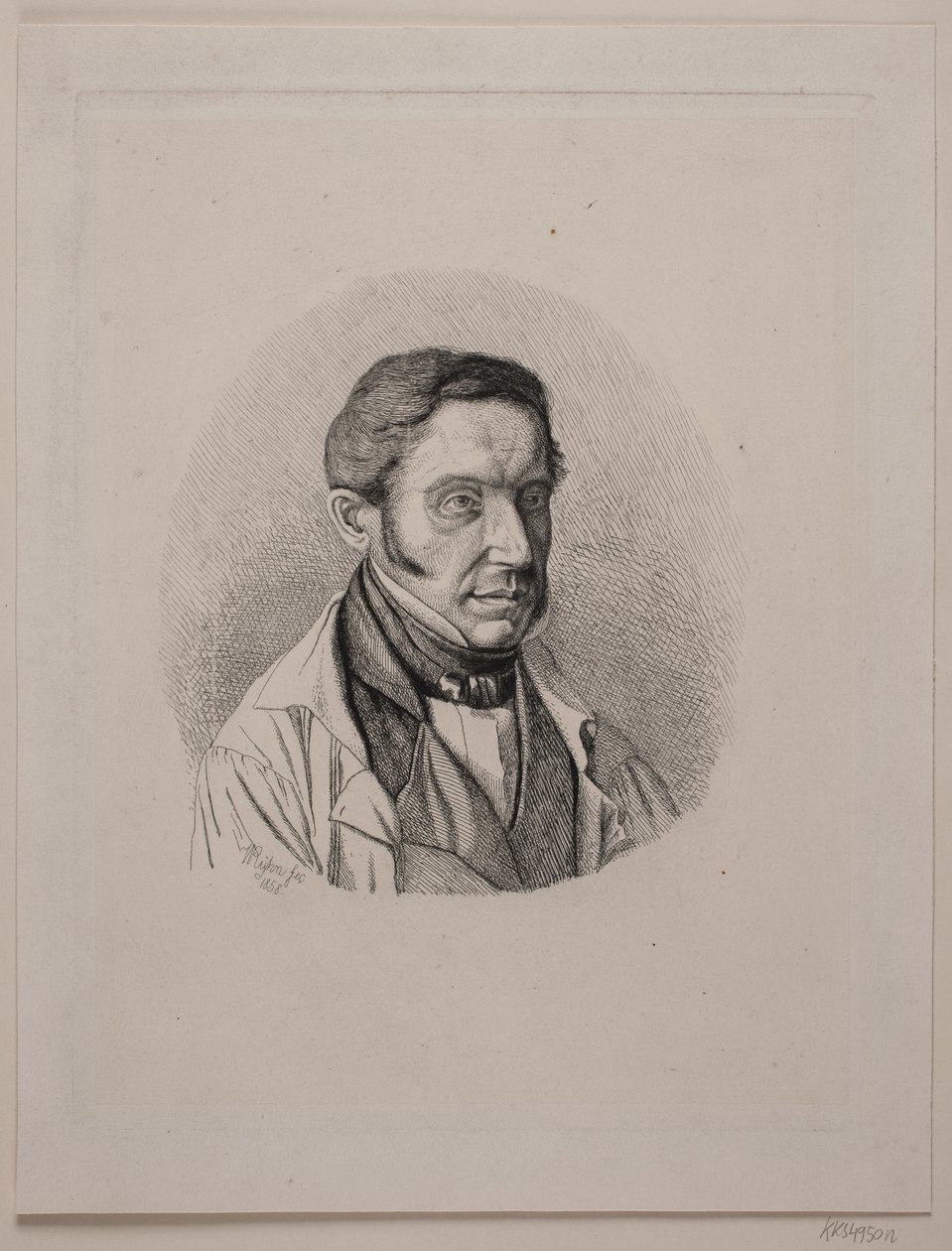 Mandsportræt af Vilhelm Kyhn