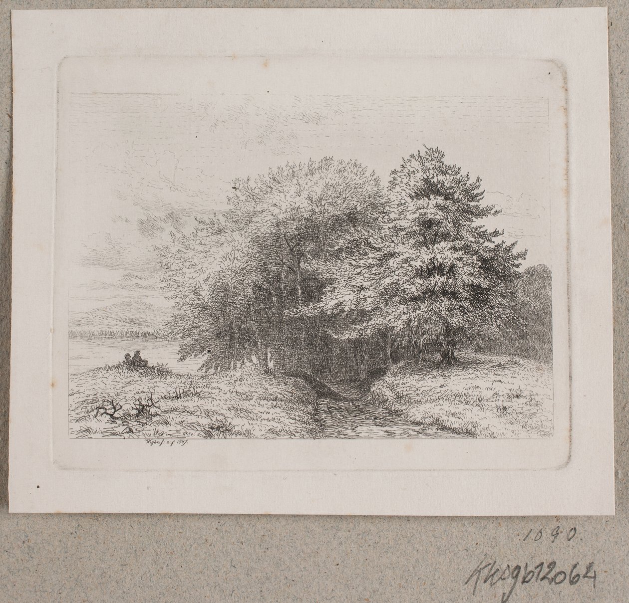 Udkant af en skov af Vilhelm Kyhn
