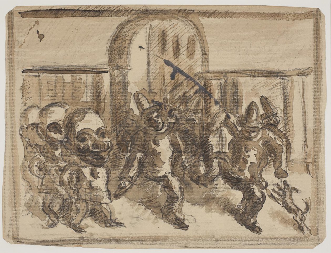 Karneval i Nice af Vilhelm Lundstrøm