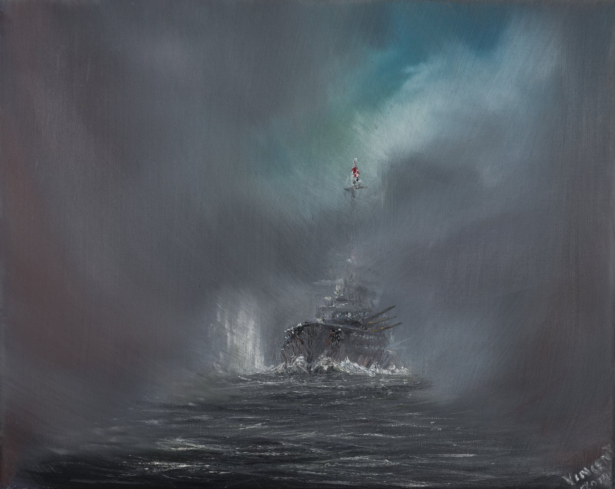 Jyllandsslaget 31. maj 1916, 2014, af Vincent Alexander Booth