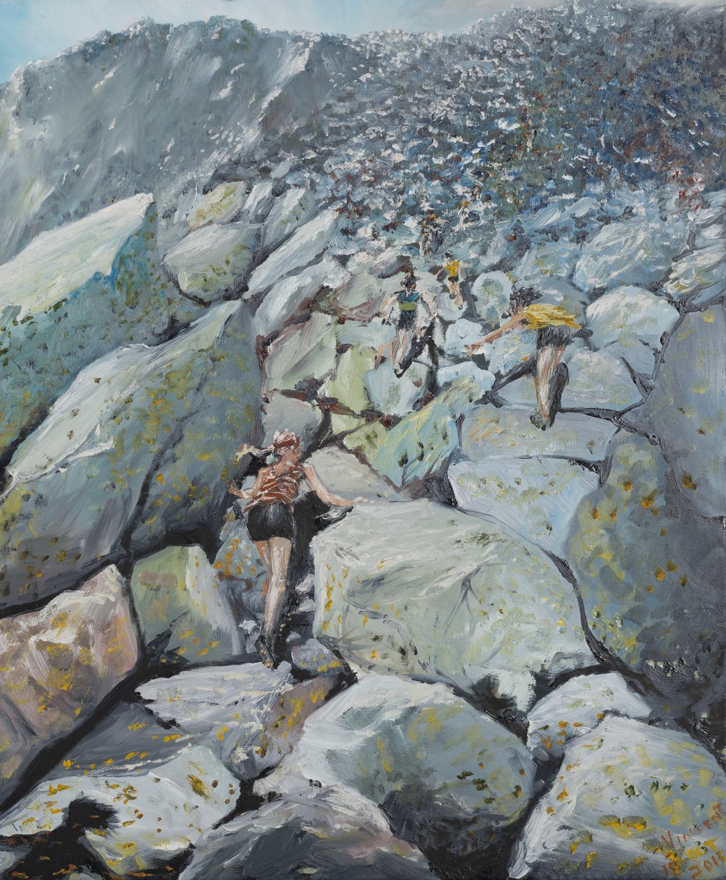 Uphill Fell-løb, 2013, af Vincent Alexander Booth